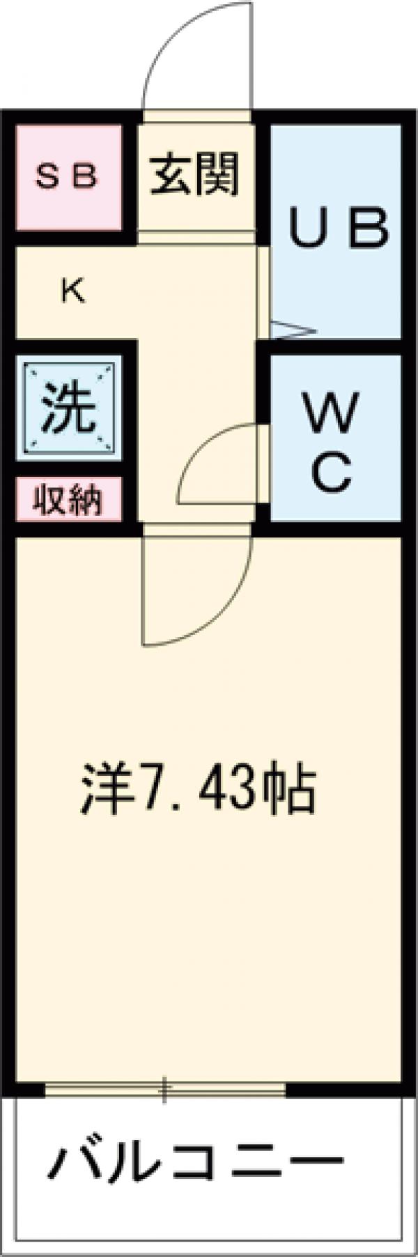 あさひレジデンス五番館の間取り