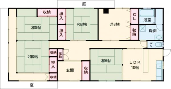 La Vie en Roseの間取り