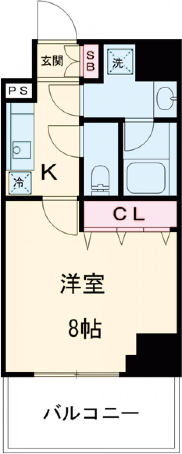 リテラス大島の間取り