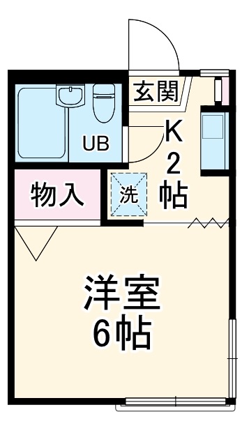 マリンコーポの間取り