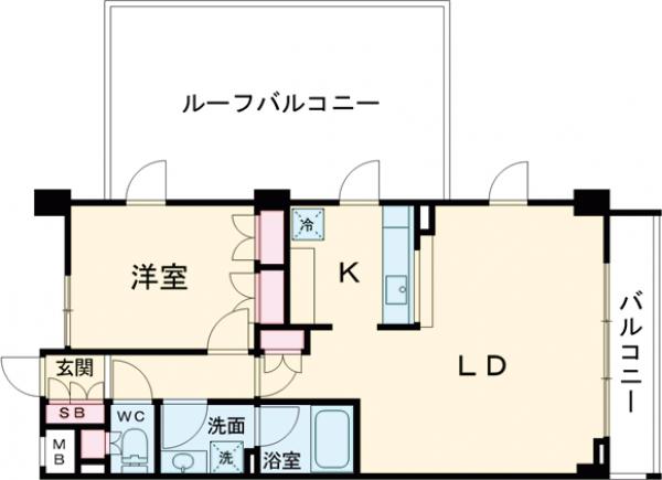 ＪＭＦレジデンス赤羽志茂の間取り
