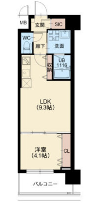 スプランディッドⅧの間取り