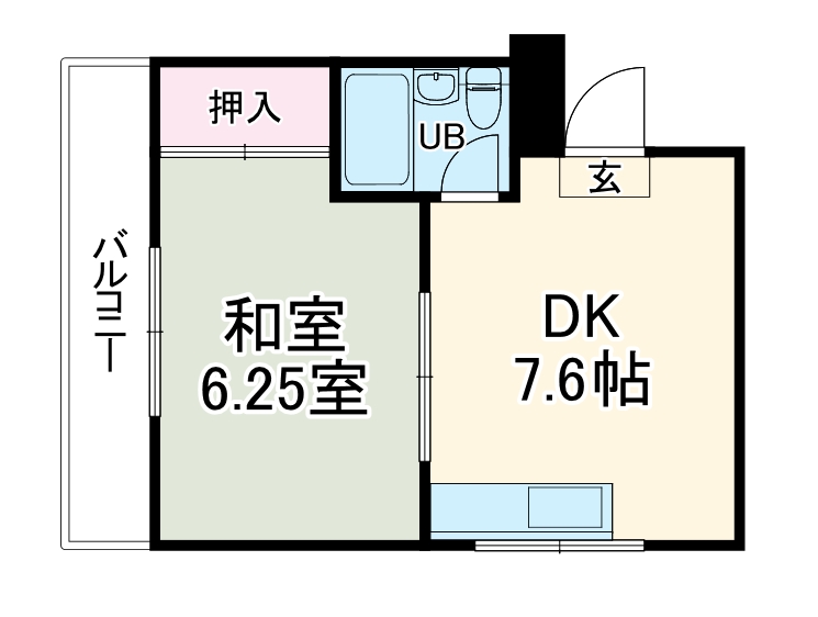 荻谷ビルの間取り