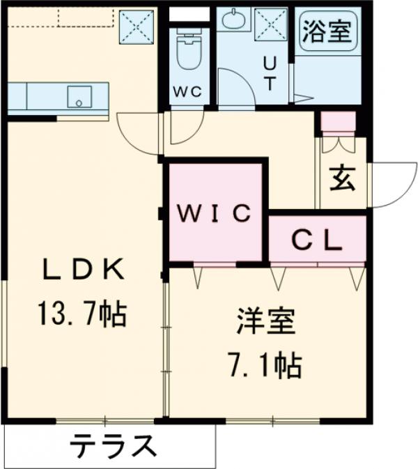 ROSEWOOD KKの間取り