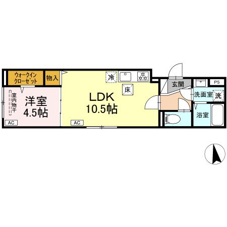 グラナーデ貫井の間取り
