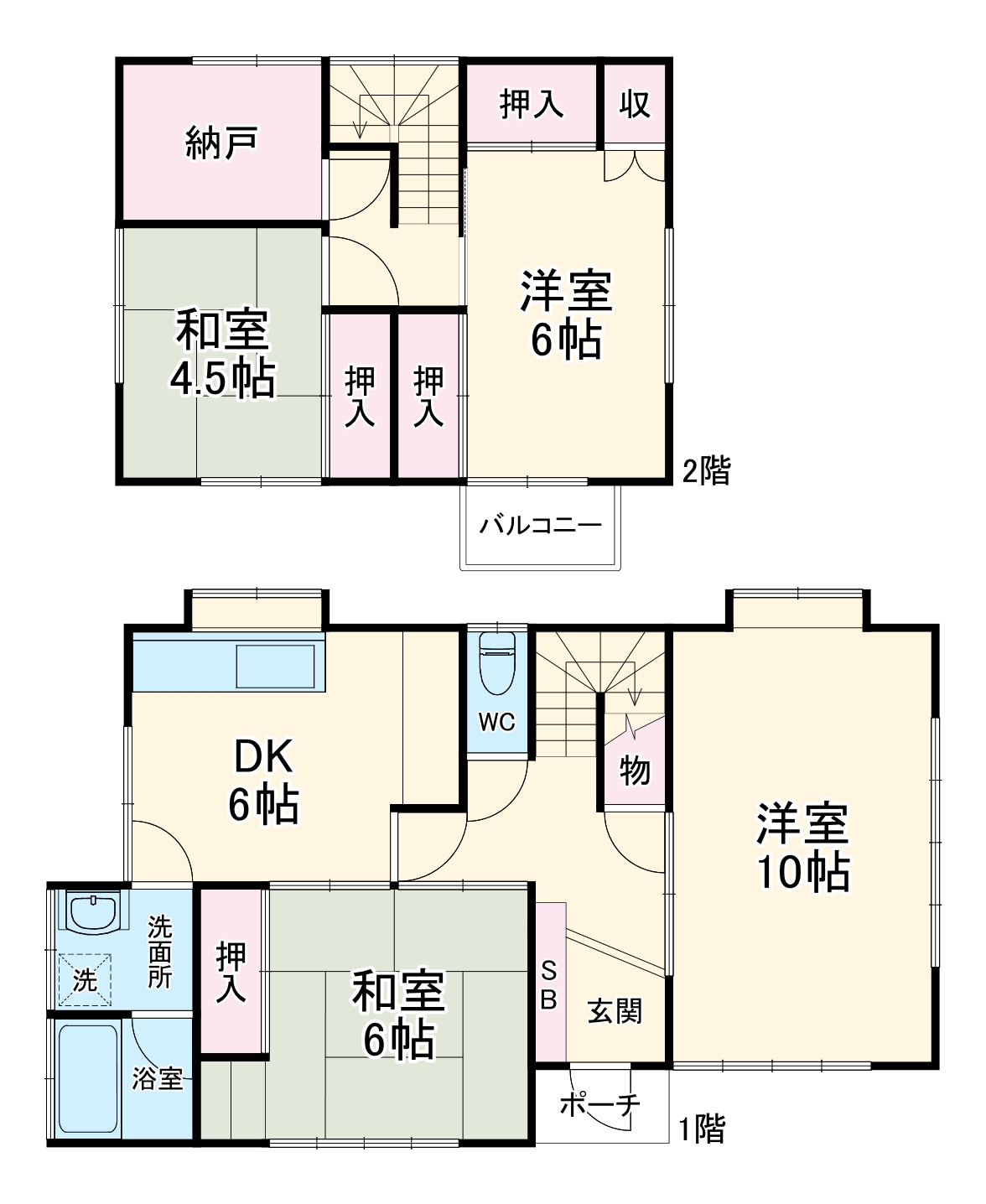 橋本レジデンシャルハウスの間取り
