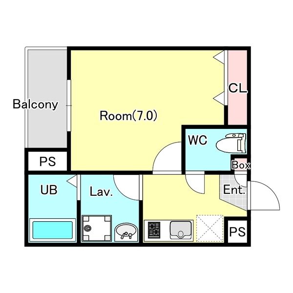 ジーメゾン伊勢原東大竹の間取り