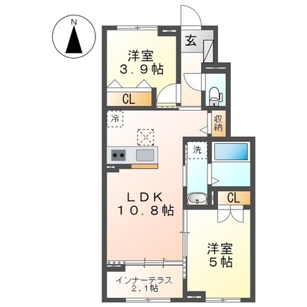 ジュリアの間取り