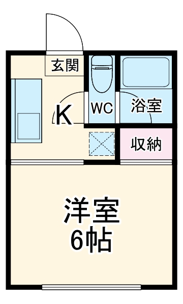 フォーブル本八幡の間取り