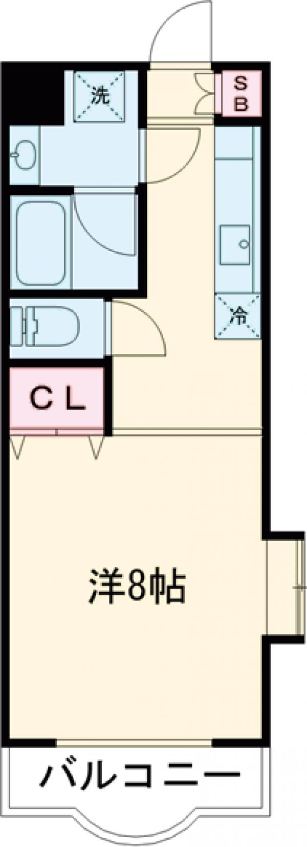 グリシーヌIの間取り