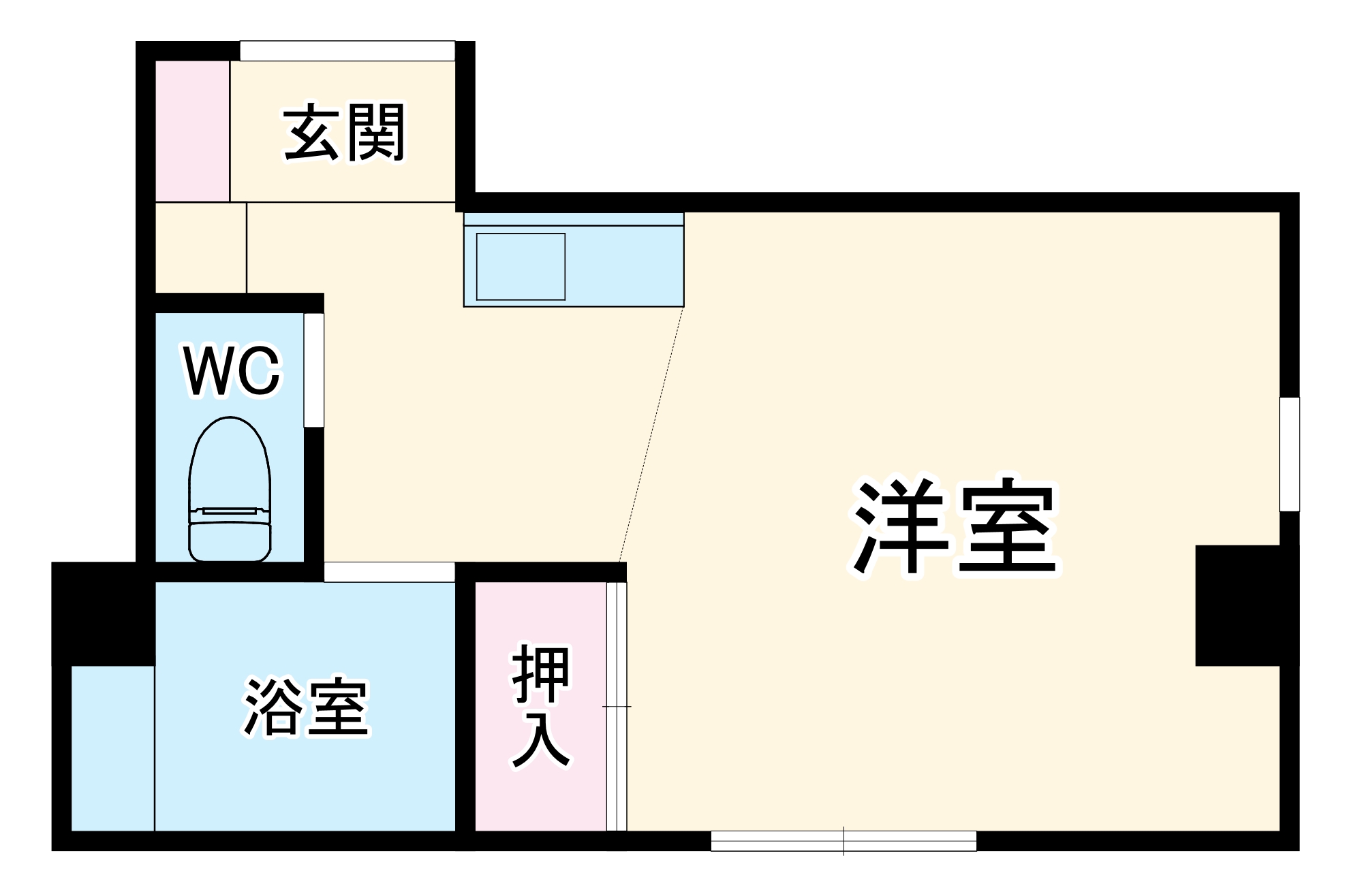 マルコーマンションの間取り
