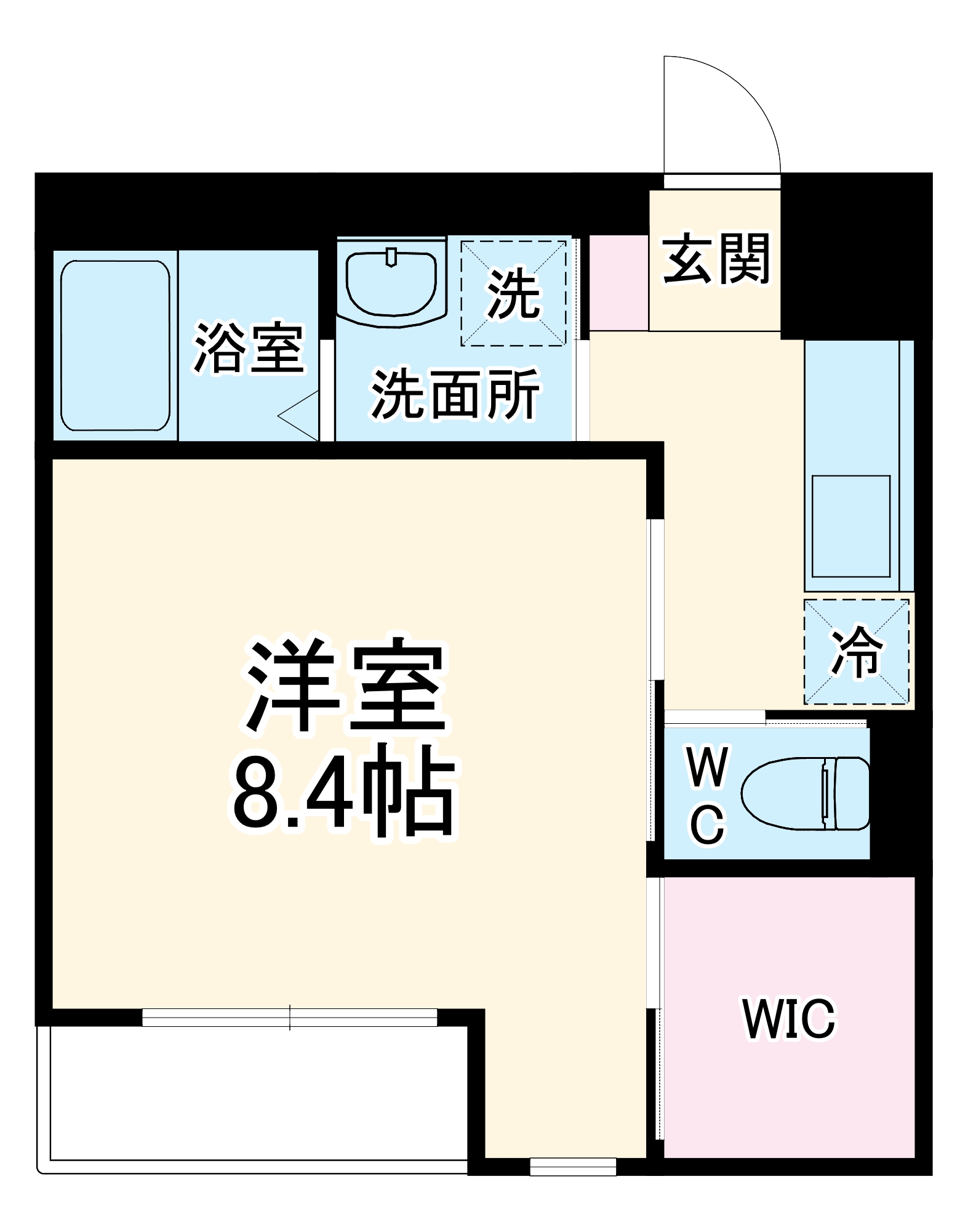 フィールドパレスの間取り