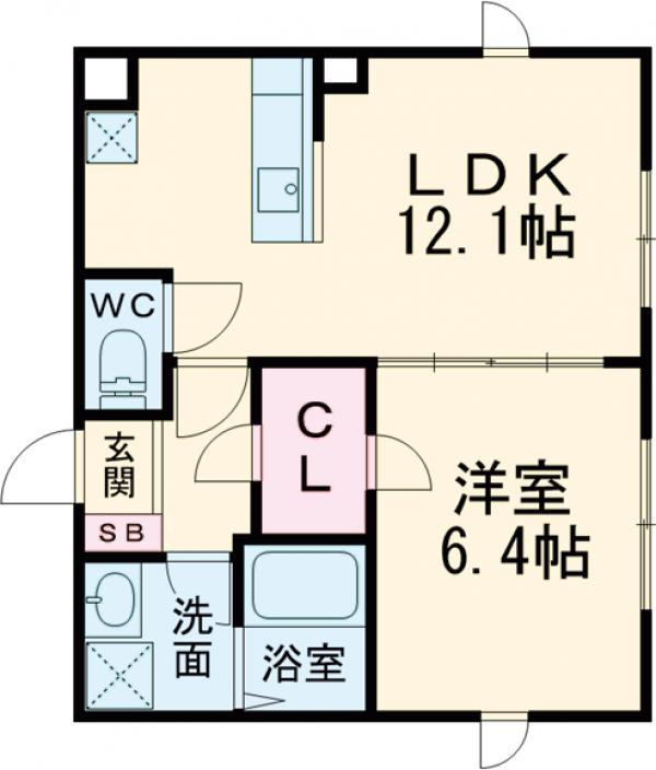 トリニティ桜新町の間取り
