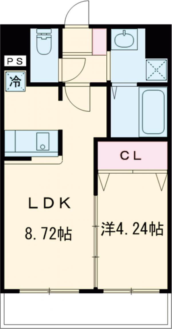 カルム空港南の間取り