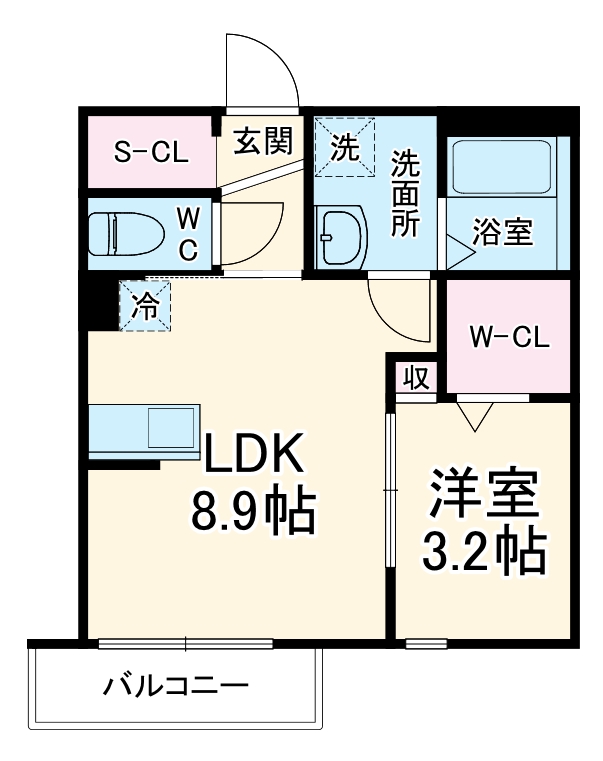 エスペリオ道場南の間取り