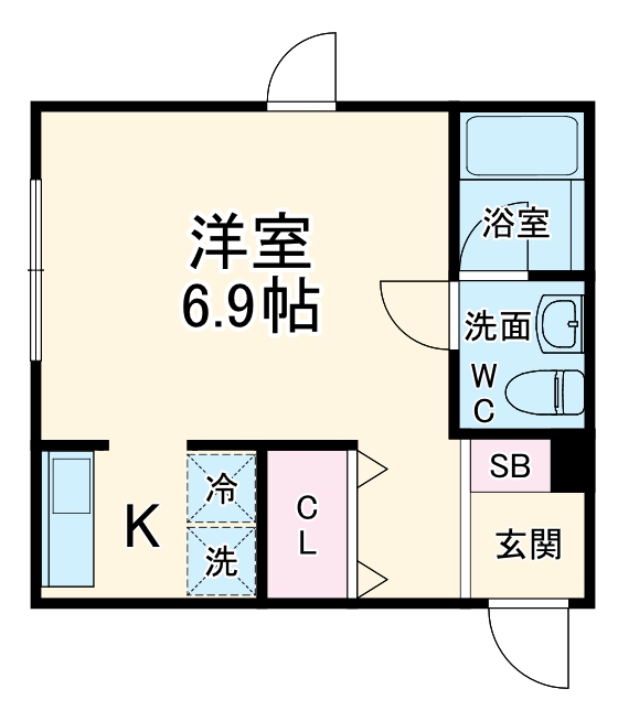 リムズコート梶ヶ谷の間取り