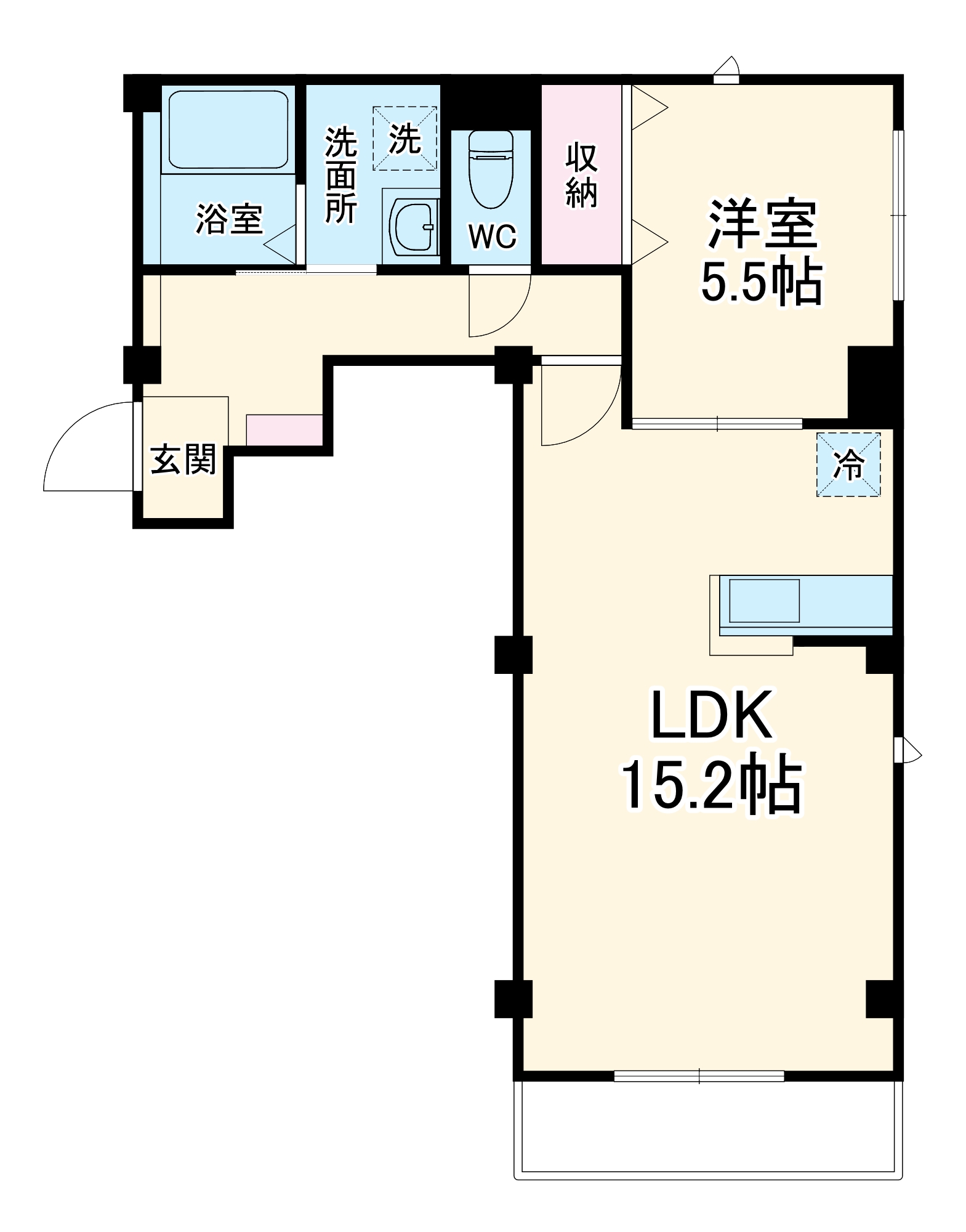 グラン ソレイユの間取り