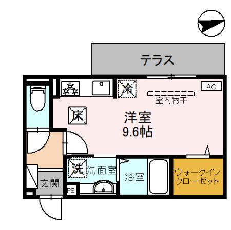 D-ROOM 文京町1丁目の間取り