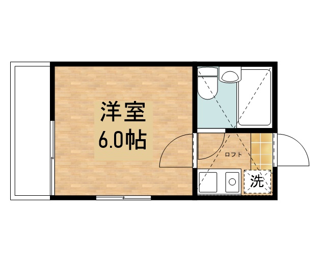 インベストメント宮下本町Ⅱの間取り