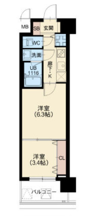 スプランディッドⅧの間取り