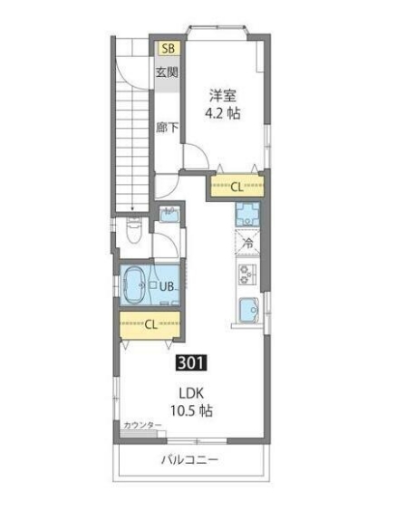 丸山ビルの間取り