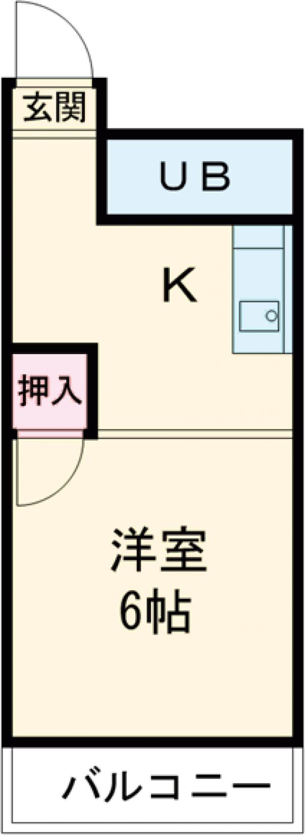 シティコーポ佐藤 B棟の間取り