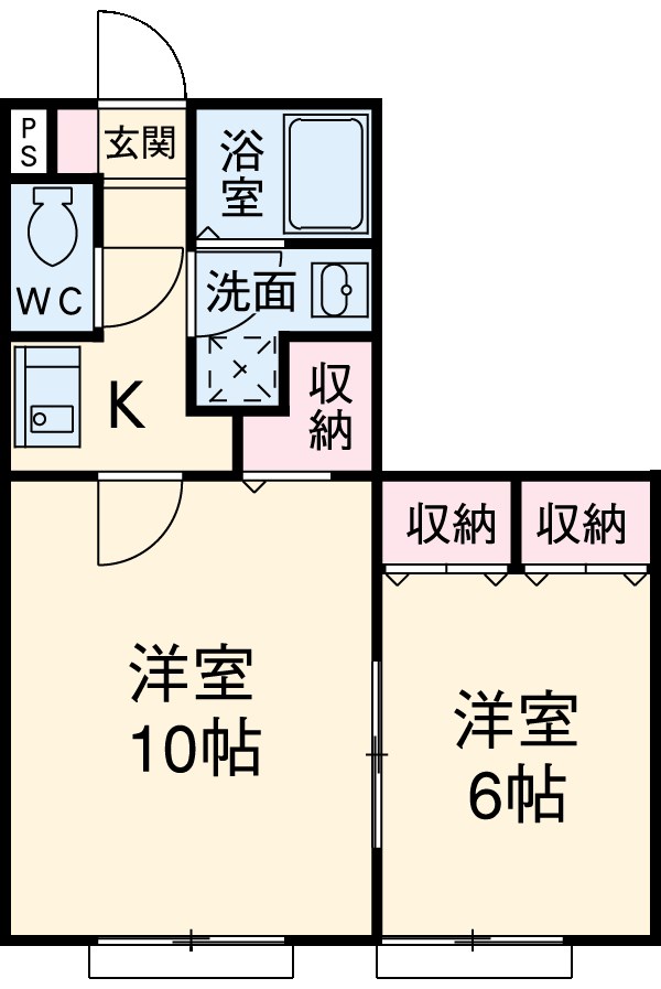 ソレジオ15の間取り