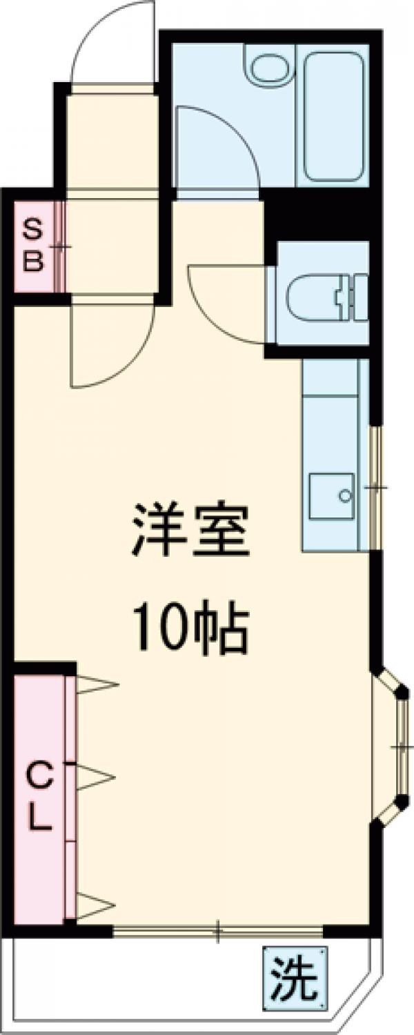 安藤グリーンハイムの間取り