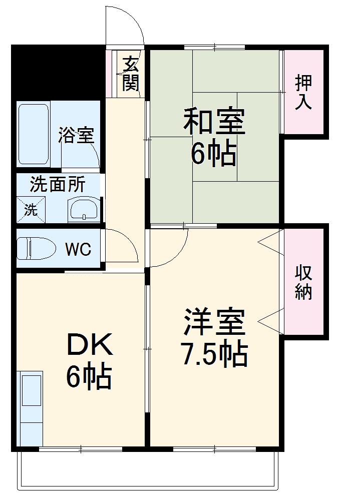 フローレンス八坂の間取り