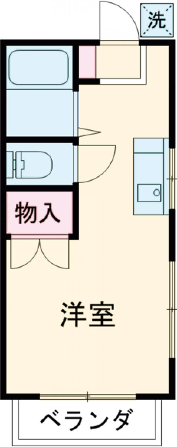 朝日ハイツの間取り