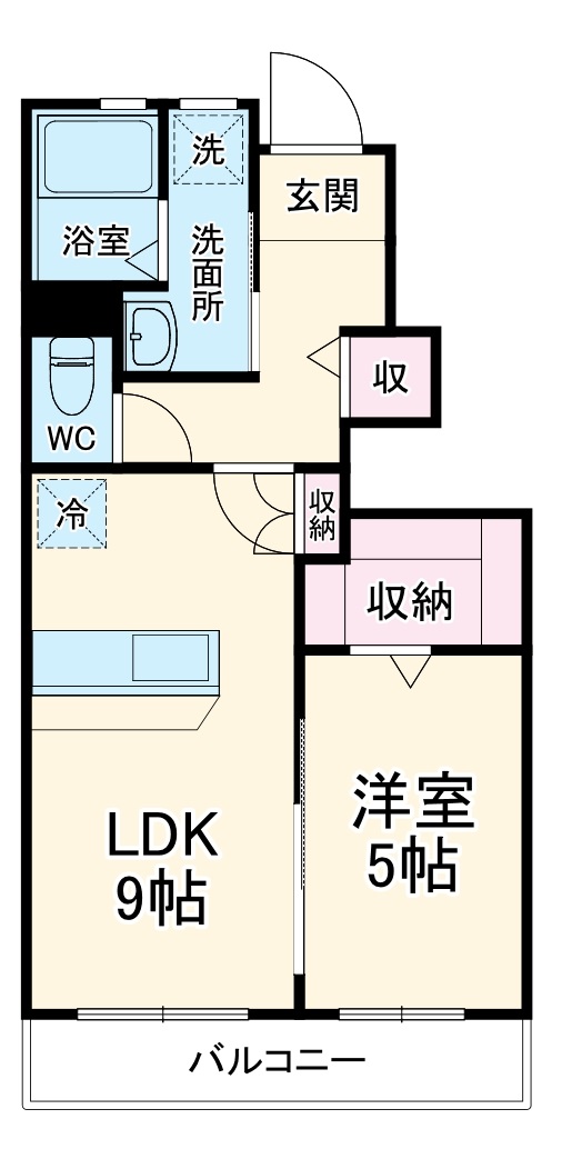 LOTUS中野町の間取り