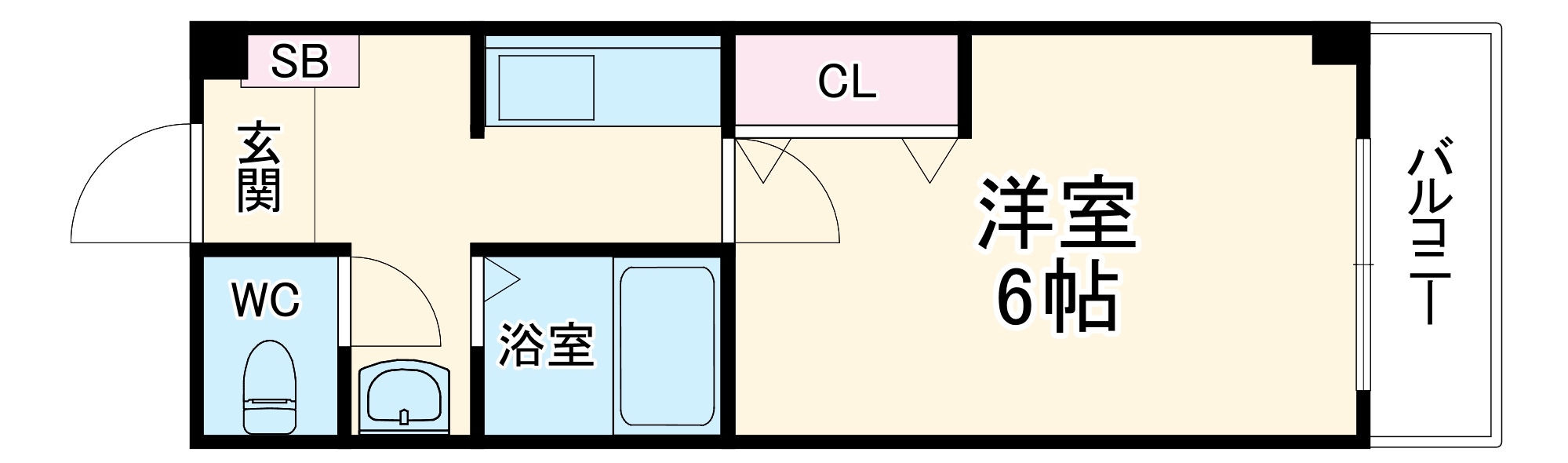アーサー永井の間取り
