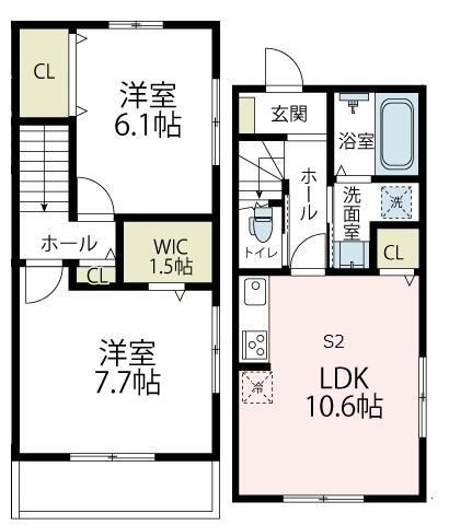 ソラーナ あらたまの間取り