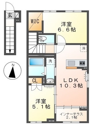 ジュリアの間取り