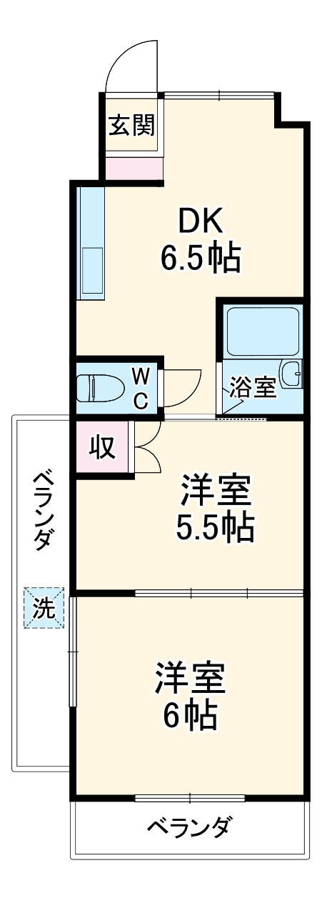 岩村ビルの間取り