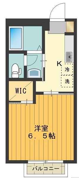 エムズコートAの間取り