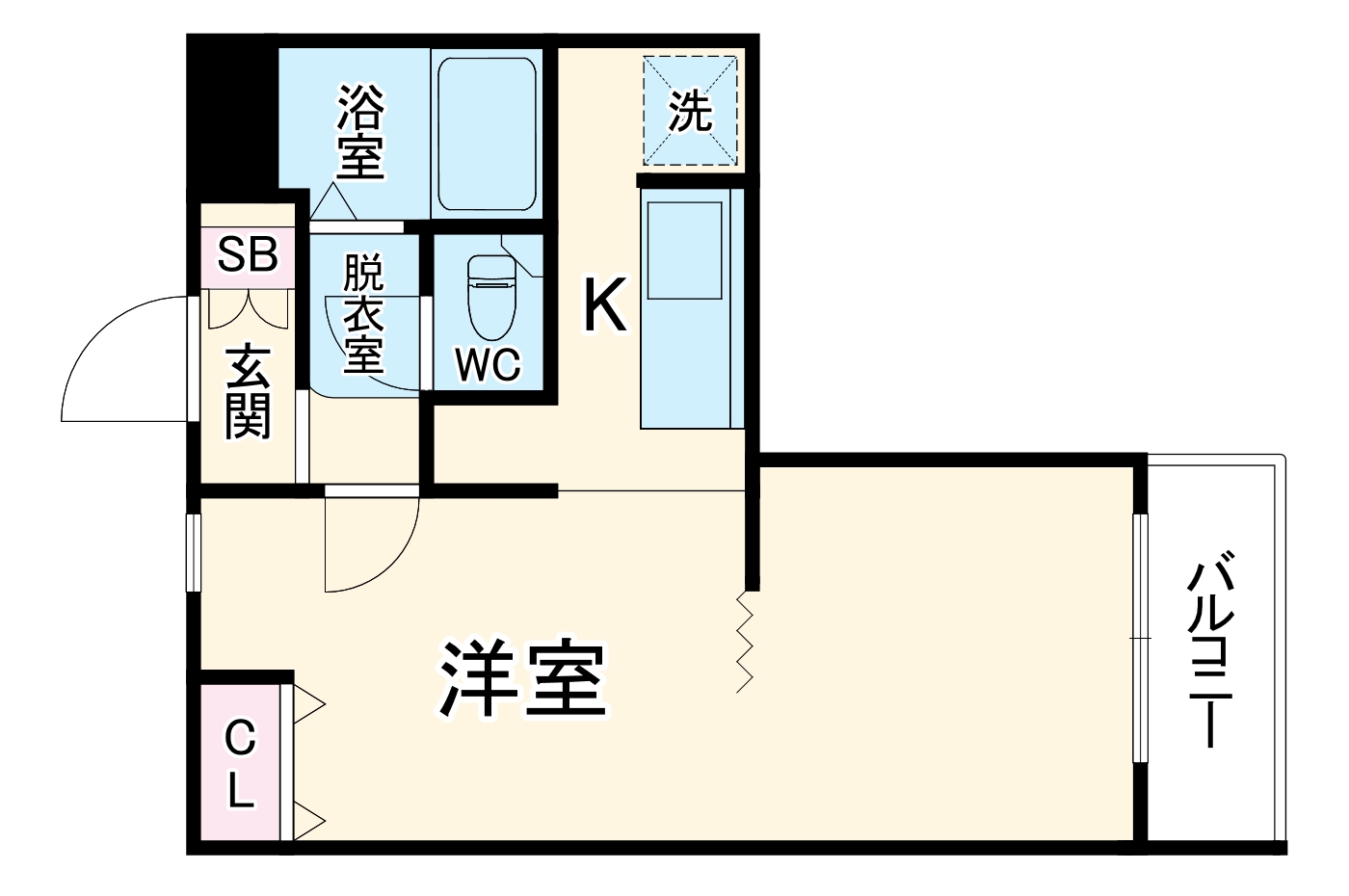 ウインベルデュエット鴨居第1の間取り