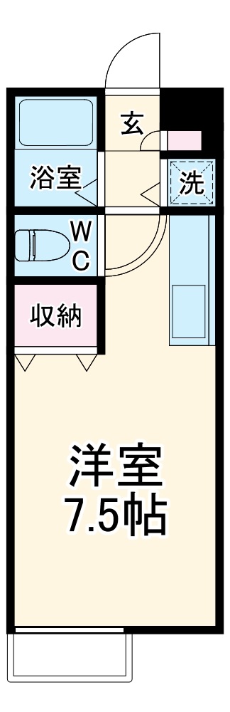 パサージュの間取り