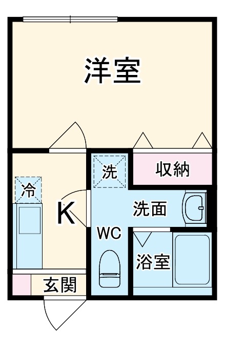 アザーレ・パッシオ小机の間取り