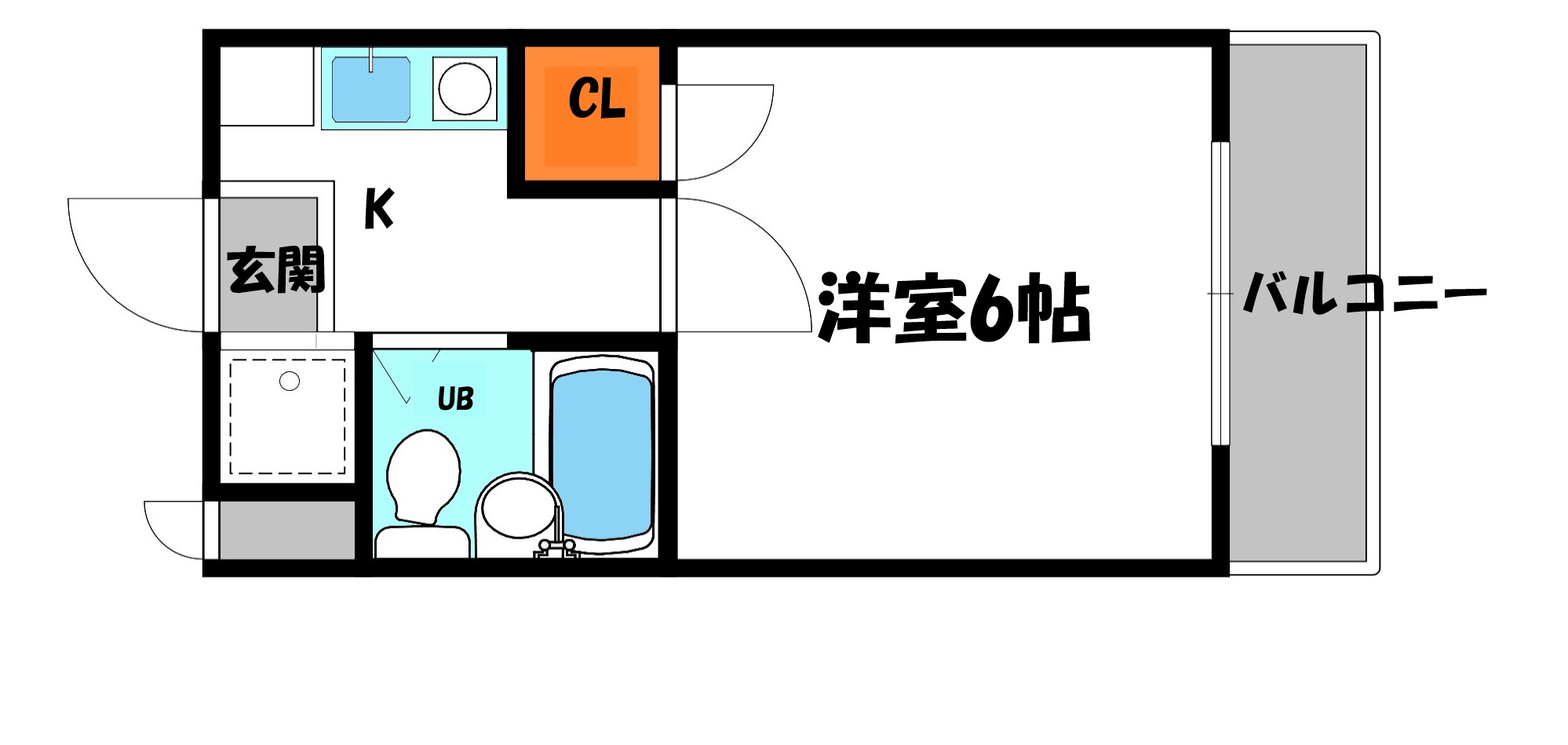 メゾン大和田の間取り
