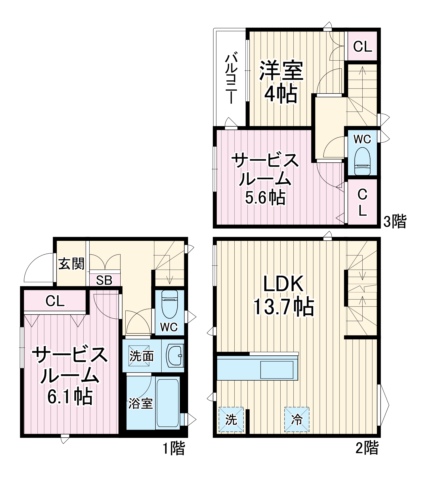 Kolet津田山#08の間取り