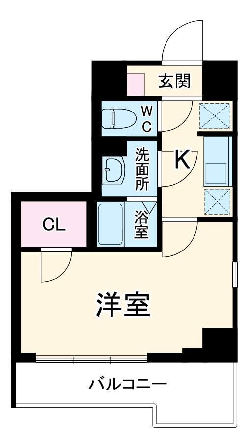 REILIS YOKOHAMA-IDOGAYA AZの間取り
