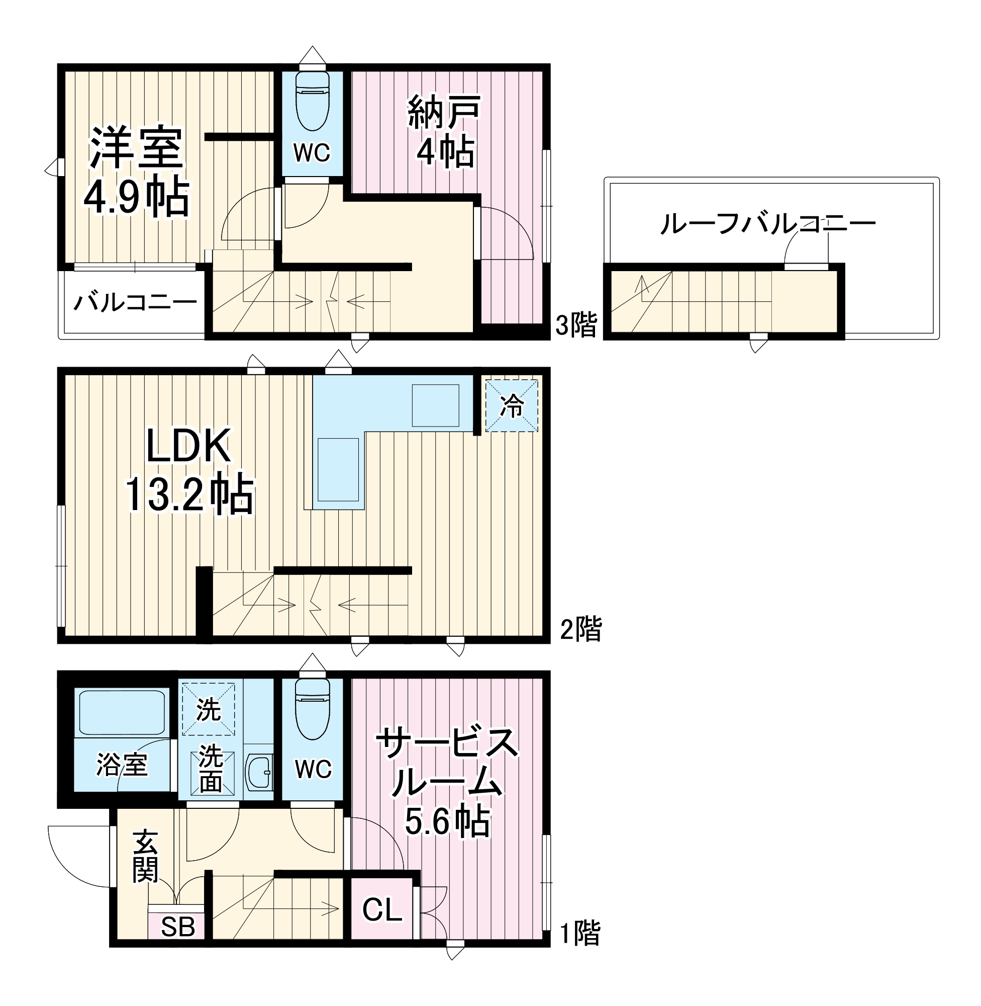 Kolet津田山#12の間取り