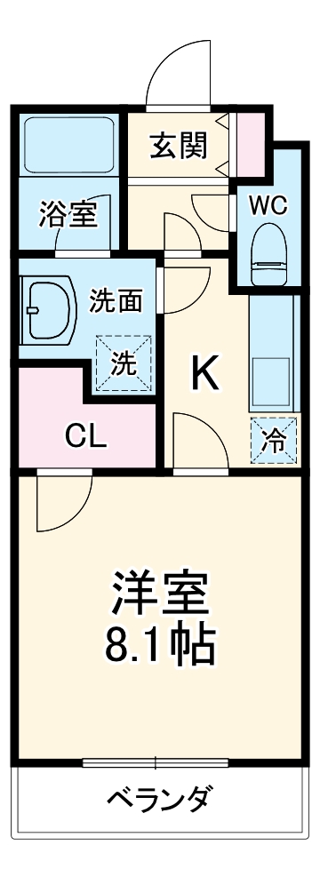 シャンフィオーレの間取り