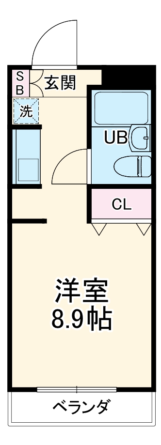 草加TSハウスの間取り