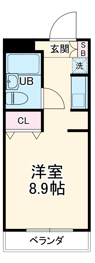 草加TSハウスの間取り