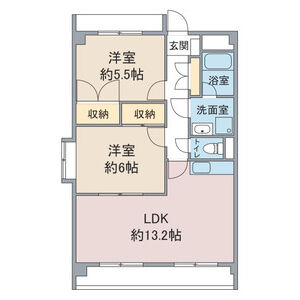 レージュエクセルの間取り