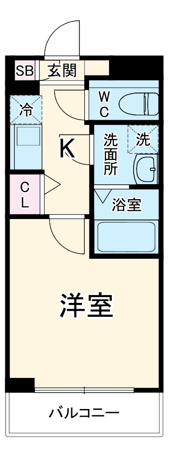 AZEST柴又の間取り