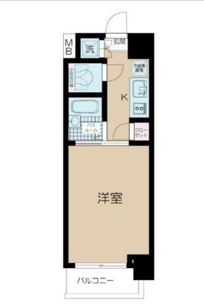 ルーブル新高円寺の間取り