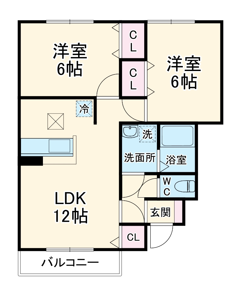 ボナールの間取り